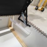 Łóżko kontynentalne TILIANO 200x200 - Tilia 11 - jasny brązowy - OUTLETU