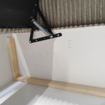 Łóżko kontynentalne TILIANO 200x200 - Tilia 11 - jasny brązowy - OUTLETU