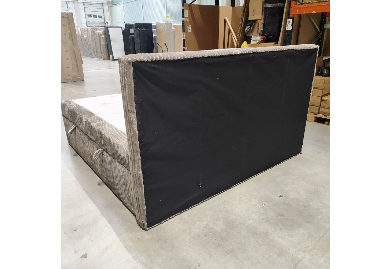 Łóżko kontynentalne TILIANO 200x200 - Tilia 11 - jasny brązowy - OUTLETU