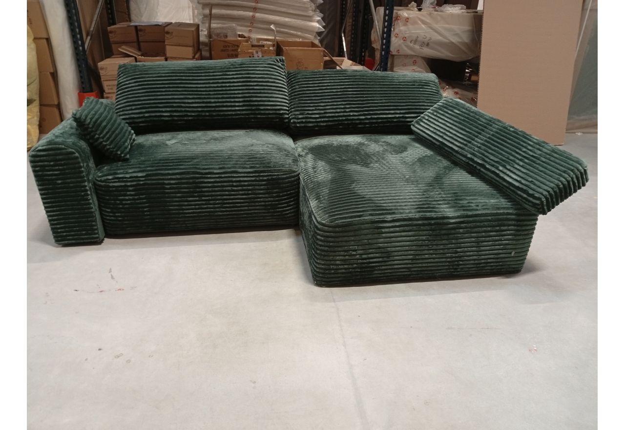 Narożnik NELSON L - Tilia 39 - zielony - OUTLETU