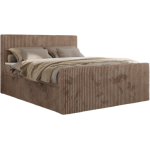 Łóżko kontynentalne TILIANO DUO 140x200 - Tilia 17 - brązowy - OUTLET