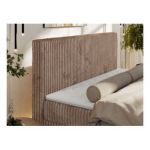 Łóżko kontynentalne TILIANO DUO 140x200 - Tilia 17 - brązowy - OUTLET