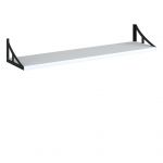 Półka wisząca na książki JULIA biała 90 cm