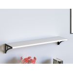 Półka wisząca na książki JULIA biała 90 cm