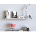 Półka wisząca na książki JULIA biała 90 cm