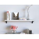 Półka wisząca na książki JULIA biała 90 cm