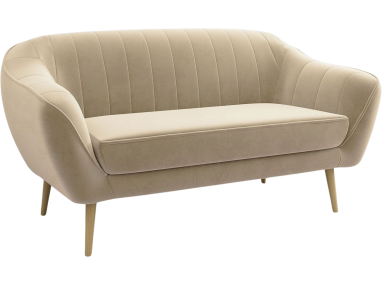 Sofa trzyosobowa na drewnianych nóżkach w skandynawskim stylu - ELI / Monolith 25091