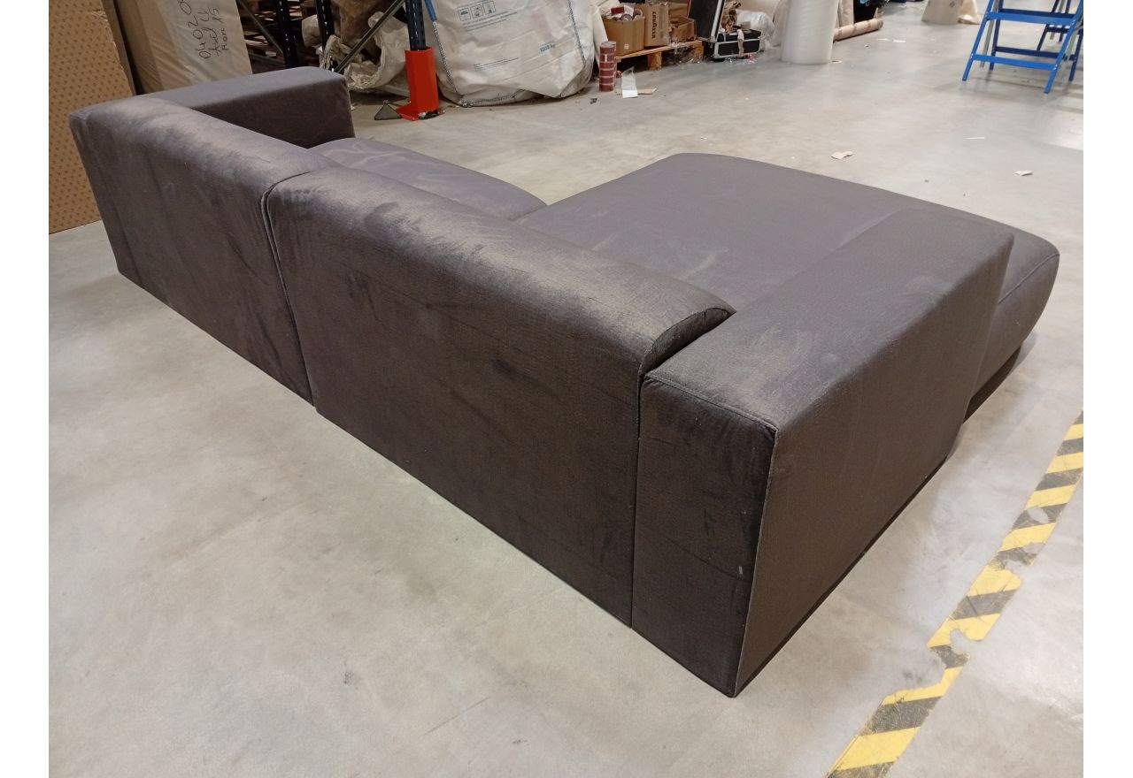 Narożnik PASADENA L - Monolith 92 - ciemny szary - OUTLETU