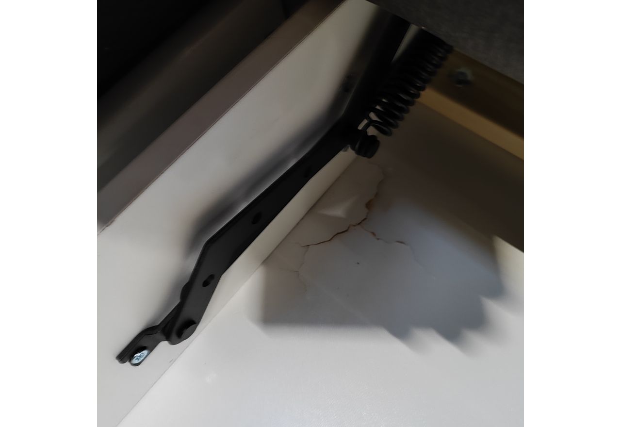 Narożnik COLIN L - Monolith 92 - ciemny szary - OUTLETU