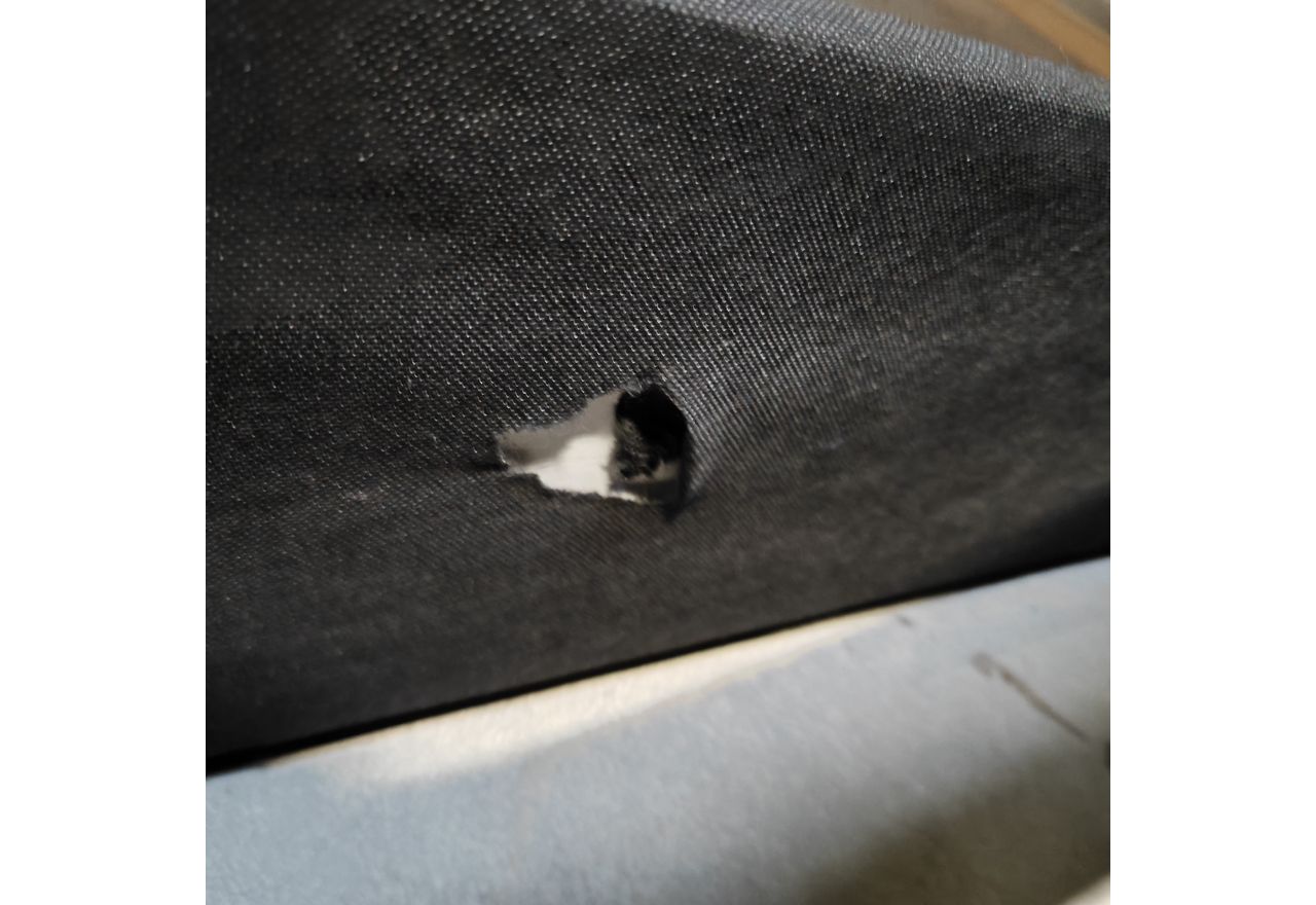 Łóżko kontynentalne TILIANO KING 200x200 - Tilia 100 - czarny - OUTLETU