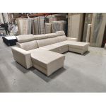 Narożnik FOX U - Monolith 02 - beżowy - OUTLETU