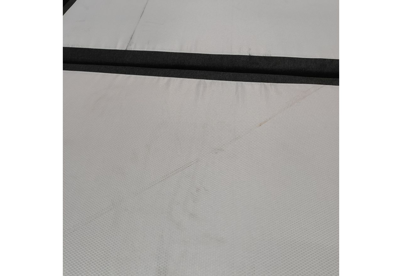 Łóżko kontynentalne MIREN KING DUO 200x200 - Matana 05 - ciemny szary - OUTLETU