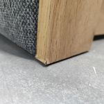 Łóżko kontynentalne ALBERO 2 KING DUO 180x200 - Matana 05 - ciemny szary - OUTLETU