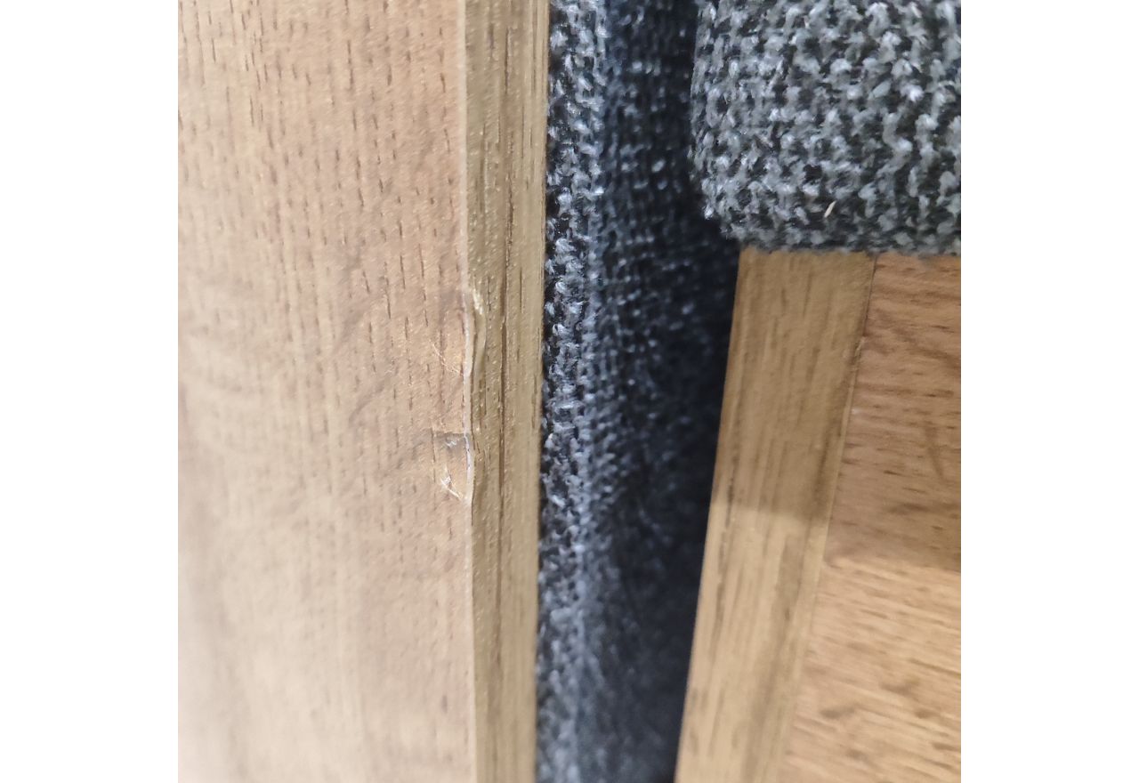 Łóżko kontynentalne ALBERO 2 KING DUO 180x200 - Matana 05 - ciemny szary - OUTLETU