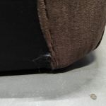 Łóżko kontynentalne NIRA 160x200 - Monolith 15 - brązowy - OUTLETU