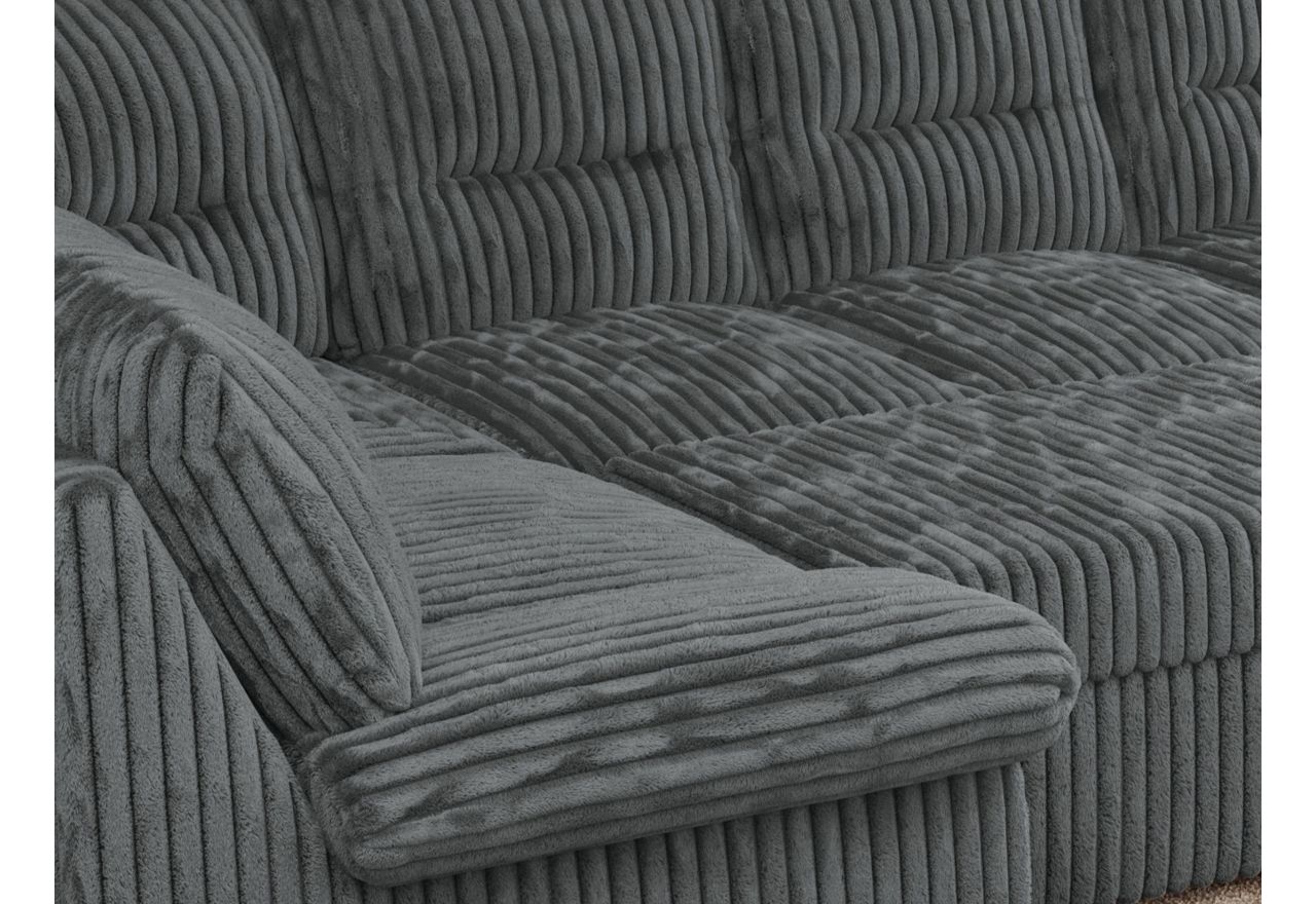 Narożnik COMODO U - Tilia 90 - szary - OUTLET