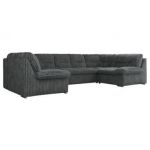 Narożnik COMODO U - Tilia 90 - szary - OUTLET