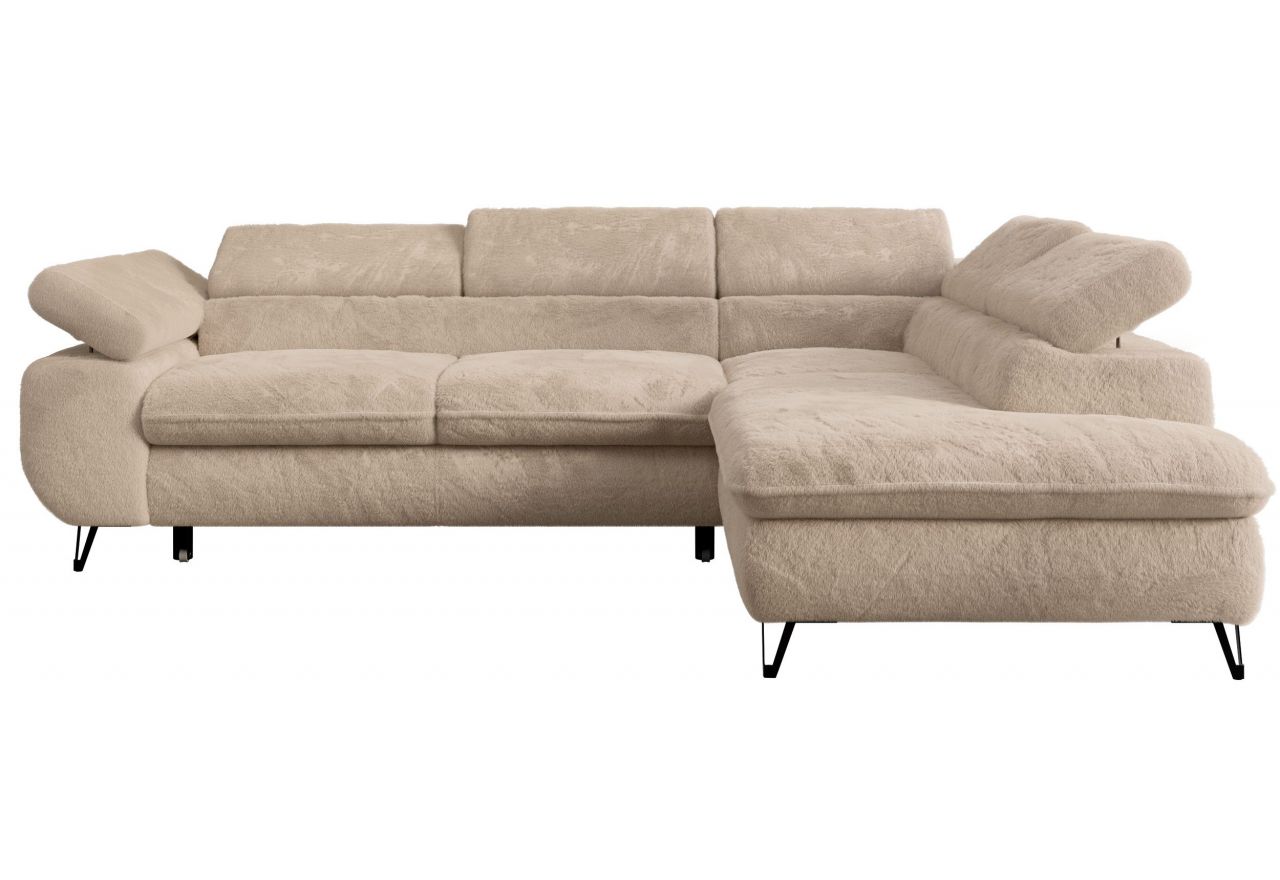 Narożnik PETER L - Lapit 29 - beżowy - OUTLET