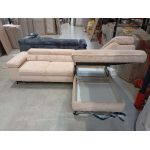 Narożnik PETER L - Lapit 29 - beżowy - OUTLET