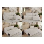 Narożnik ARPA L - Tilia 01 - beżowy - OUTLET