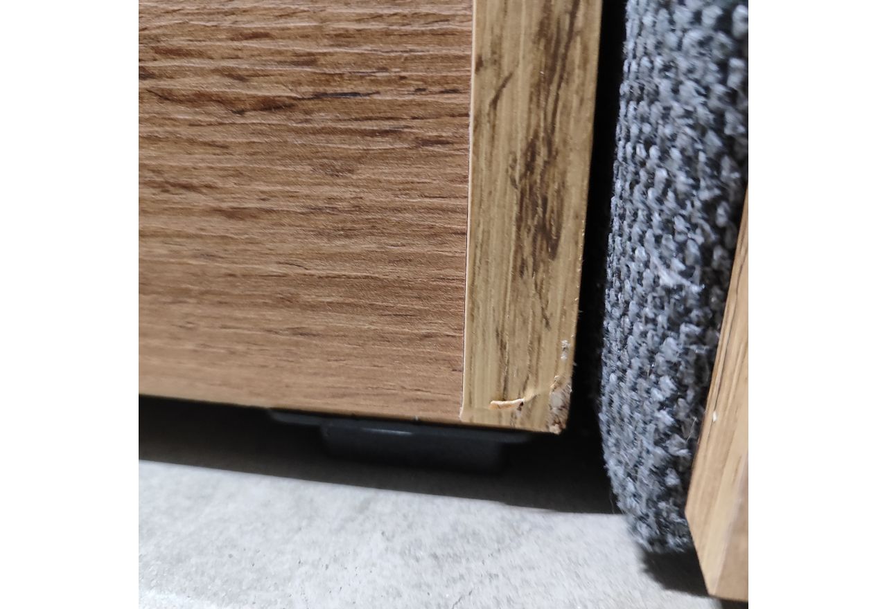 Łóżko kontynentalne ALBERO 3 180x200 - Matana 05 - ciemny szary - OUTLETU