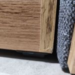 Łóżko kontynentalne ALBERO 3 180x200 - Matana 05 - ciemny szary - OUTLETU