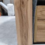 Łóżko kontynentalne ALBERO 3 180x200 - Matana 05 - ciemny szary - OUTLETU