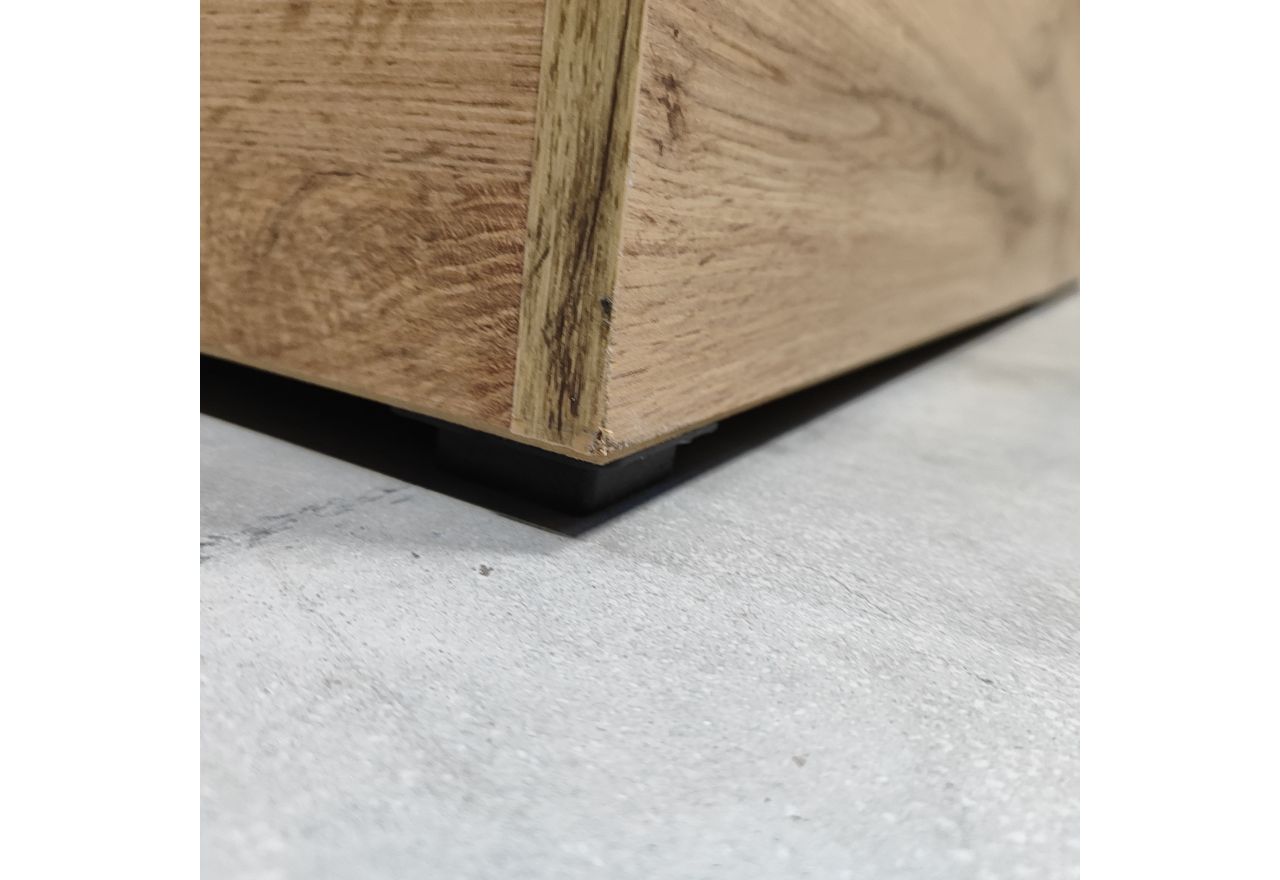 Łóżko kontynentalne ALBERO 3 180x200 - Matana 05 - ciemny szary - OUTLETU