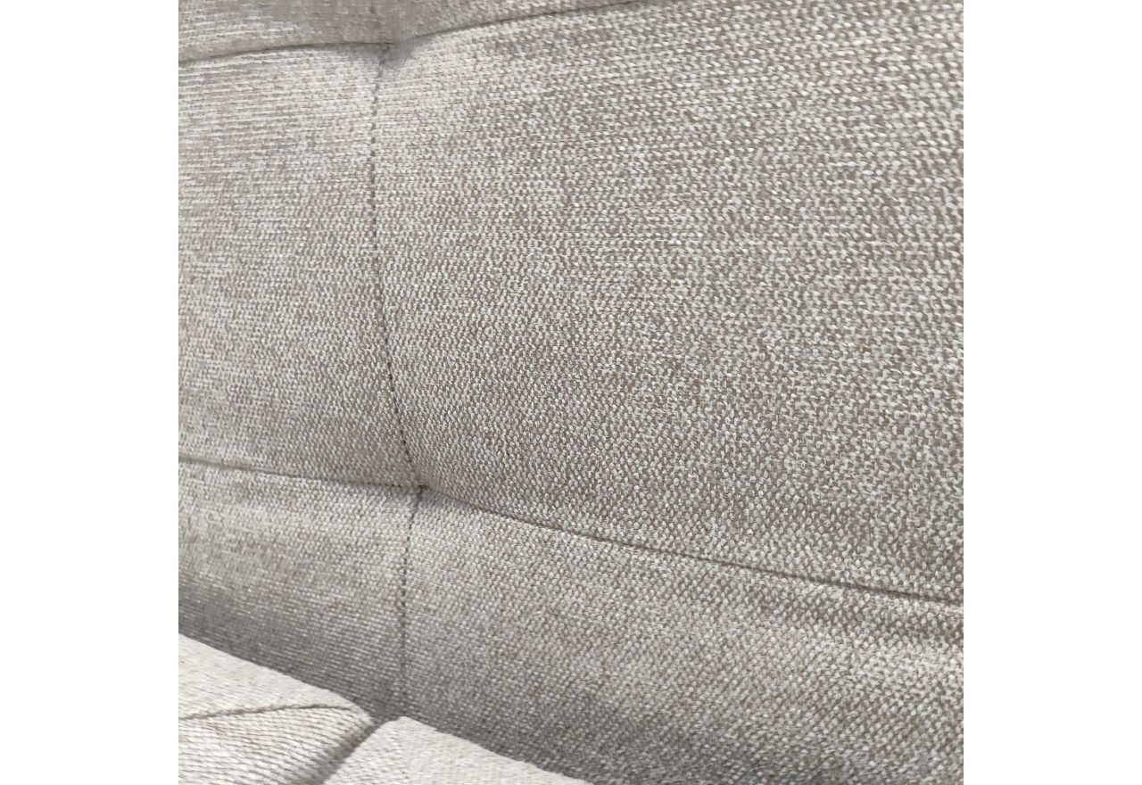 Łóżko kontynentalne LUKA KING 180x200 - Matana 17 - beżowy - OUTLETU