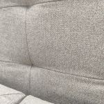 Łóżko kontynentalne LUKA KING 180x200 - Matana 17 - beżowy - OUTLETU