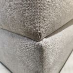 Łóżko kontynentalne LUKA KING 180x200 - Matana 17 - beżowy - OUTLETU