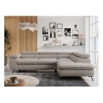 Narożnik PETER L - Paros 02 - beżowy - OUTLETU