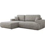 Narożnik - OVO L - strona lewa - jasnoszary, struktura