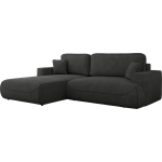 Narożnik - OVO L - strona lewa - ciemnoszary, struktura