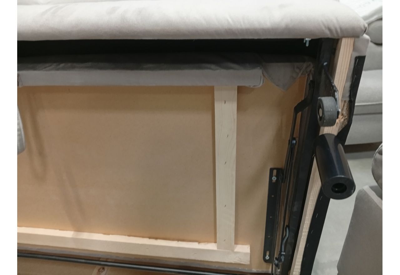 Narożnik PETER U - Paros 02 - beżowy - OUTLETU