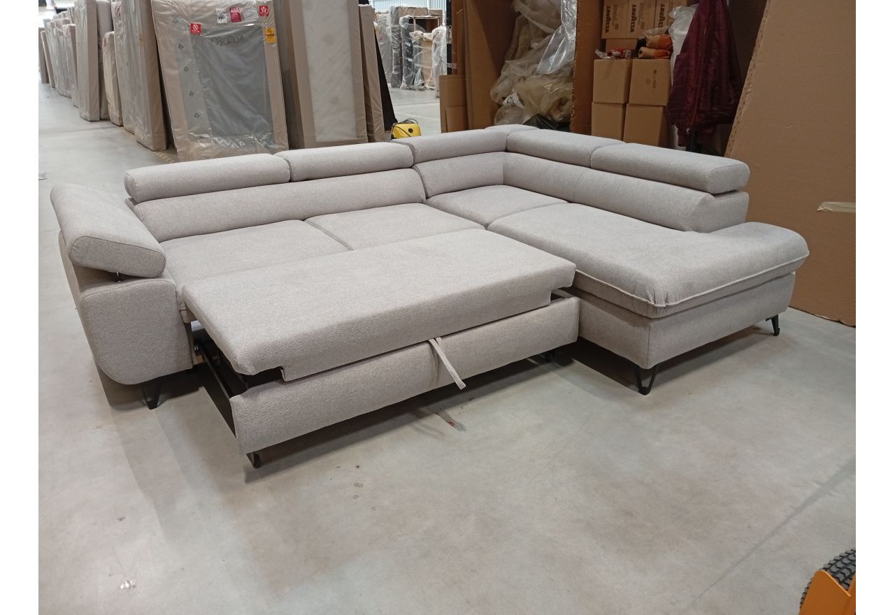 Narożnik PETER L - Matana 17 - beżowy - OUTLETU