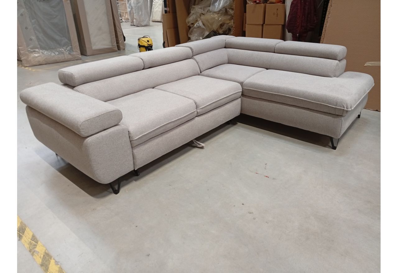 Narożnik PETER L - Matana 17 - beżowy - OUTLETU