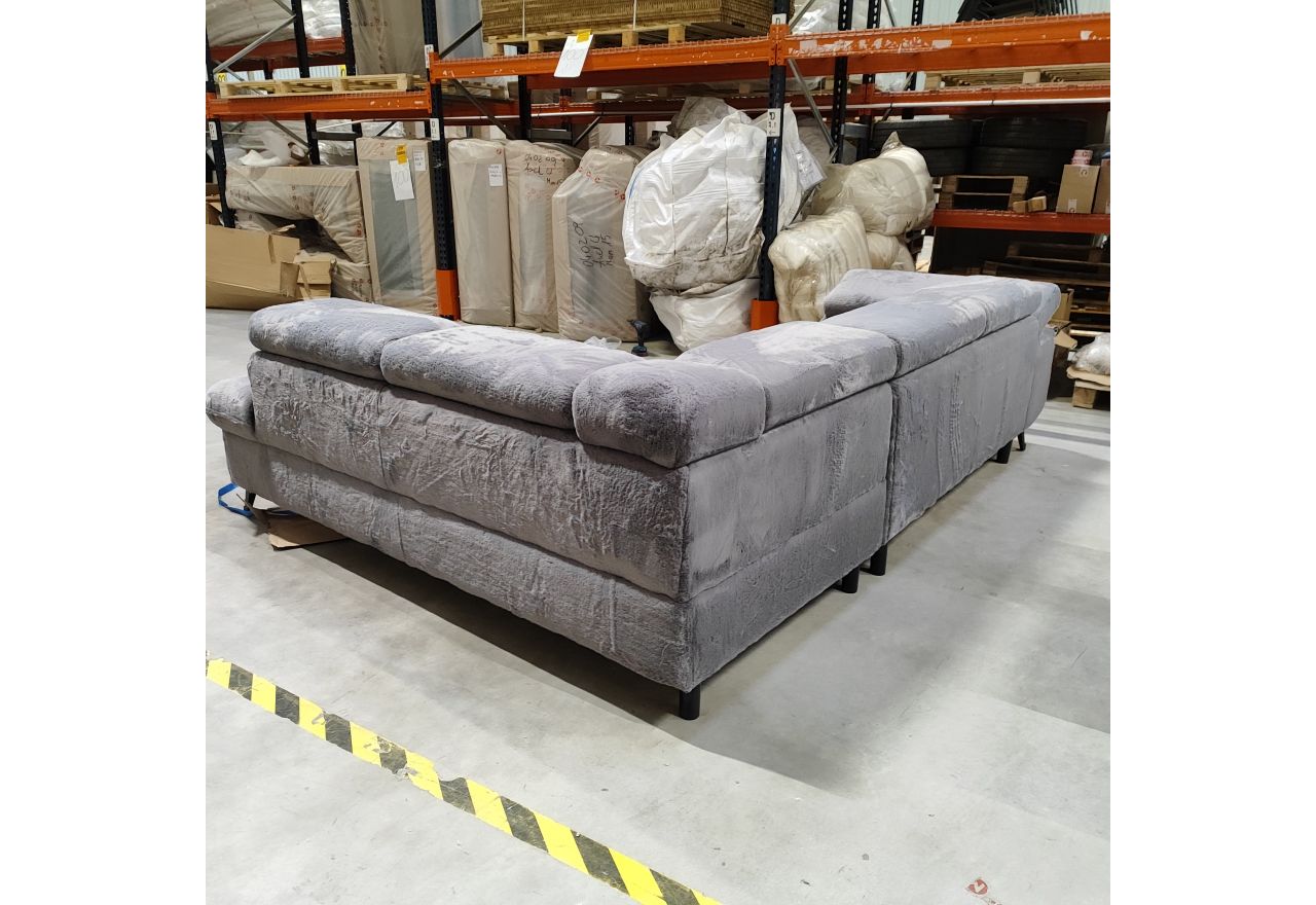 Narożnik PETER L - Lapit 16 - szary - OUTLETU