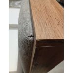 Łóżko kontynentalne ALBERO 1 KING 160x200 - Matana 17 - beżowy - OUTLETU