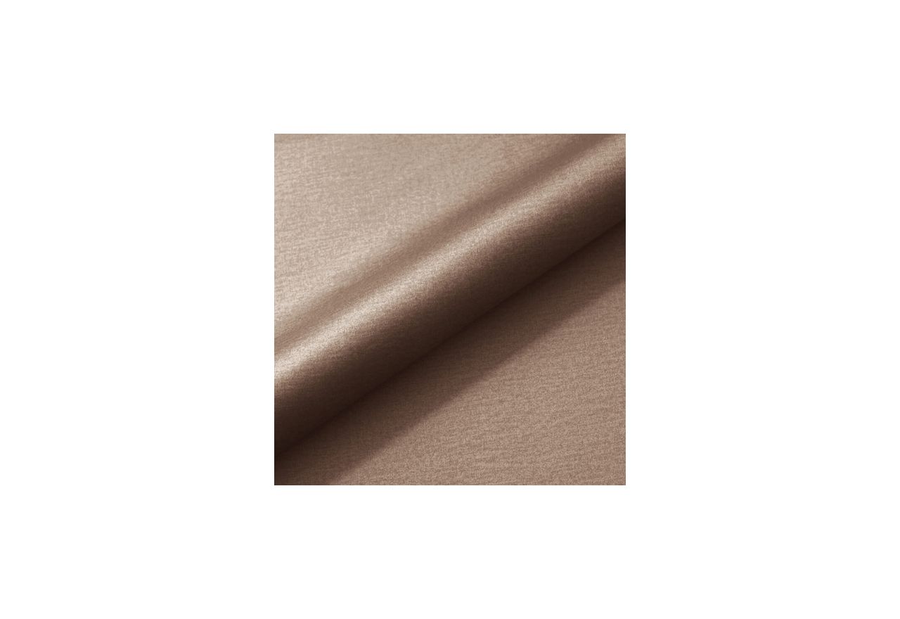 Łóżko tapicerowane GOLETTA CLASSIC 160x200 - materac piankowy - brązowy, welwet