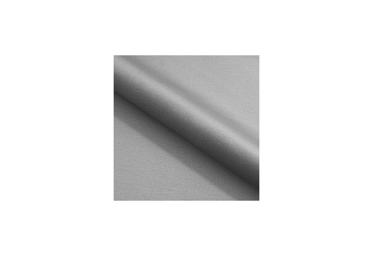 Łóżko tapicerowane LERIO CLASSIC 160x200 - materac pocket - jasnoszary, welwet