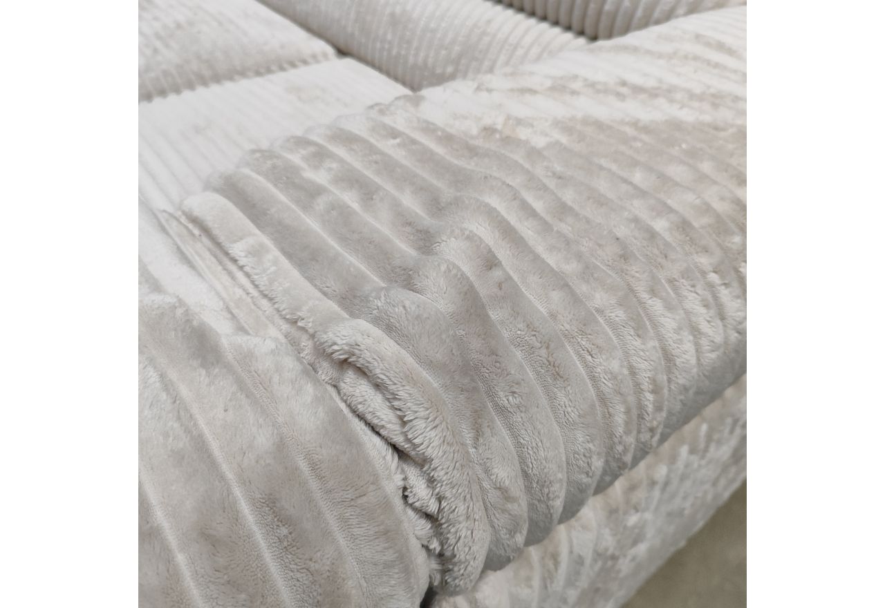 Narożnik PETER U - Tilia 01 - beżowy - OUTLETU