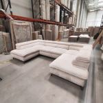 Narożnik PETER U - Tilia 01 - beżowy - OUTLETU