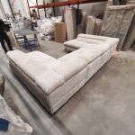 Narożnik PETER U - Tilia 01 - beżowy - OUTLETU