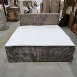 Łóżko kontynentalne TILIANO 200x200 - Tilia 11 - jasny brązowy - OUTLETU