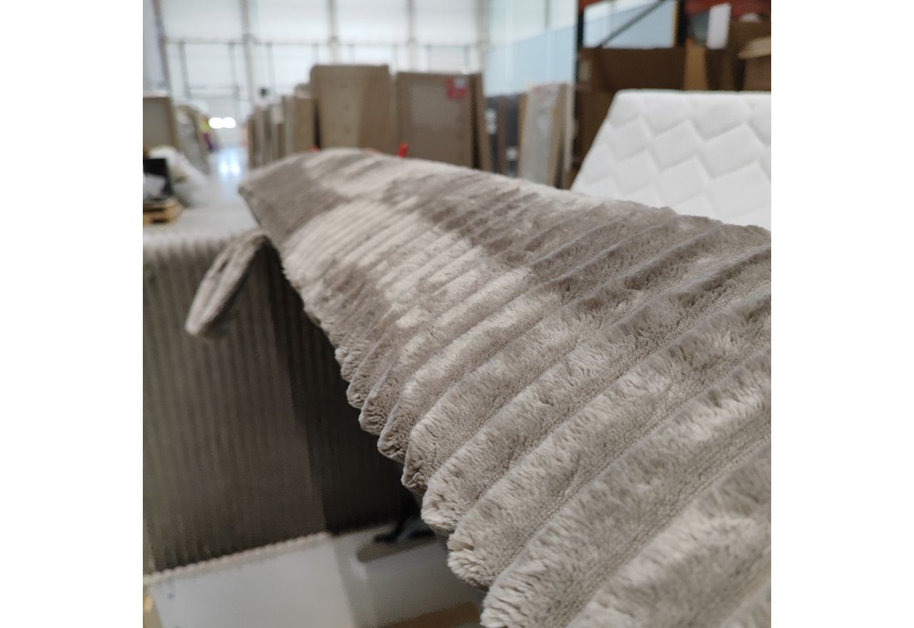 Łóżko kontynentalne TILIANO 200x200 - Tilia 11 - jasny brązowy - OUTLETU