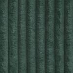 Łóżko kontynentalne - WOOD ZERO 140x200 - H4 - ciemnozielony, sztruks - topper T25