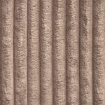 Łóżko kontynentalne - WOOD ZERO 180x200 - H4 - brązowy, sztruks - topper Visco