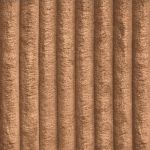 Łóżko kontynentalne - WOOD ZERO 200x200 - H4 - pomarańczowy, sztruks - topper Visco