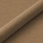 Łóżko kontynentalne - DAGOS 200x200 - H3 - brązowy, szenil gładki - Topper T25